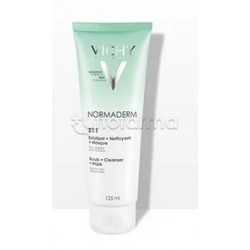 Vichy Normaderm 3in1 Crema Detergente Esfoliante 125ml