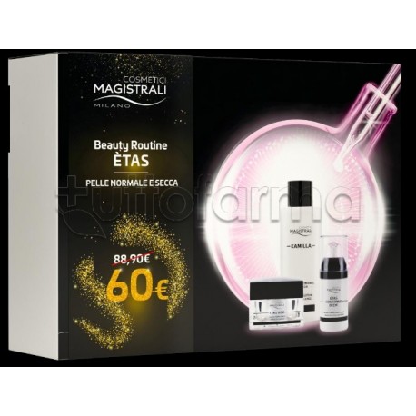 Cosmetici Magistrali Beauty Routine Cofanetto Etas Anti Invecchiamento