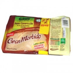 Giuliani Giusto Pane Casareccio Senza Glutine Per Celiaci Monofetta 63g Giuliani Giusto Pane Casareccio Senza Glutine Per Celiaci Monofetta 63g