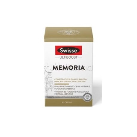 Swisse Ultiboost Memoria Integratore per Memoria e Concentrazione 60 Capsule