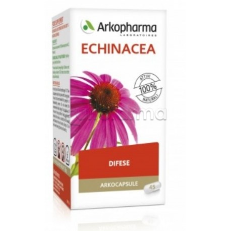 Arkocapsule Echinacea Bio Integratore per Sistema Immunitario 45 Capsule Arkocapsule Echinacea Bio Integratore per Sistema Immunitario 45 Capsule