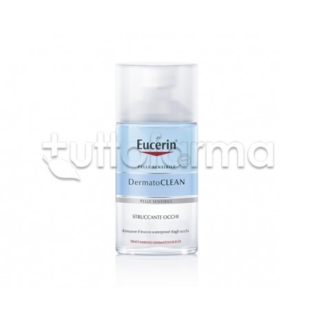 Eucerin Dermatoclean Struccante Occhi Waterproof 125ml Eucerin Dermatoclean Struccante Occhi Waterproof 125ml