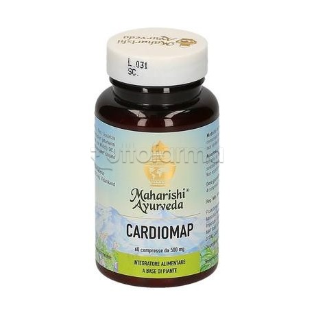 Maharishi Ayurveda Cardiomap Integratore per Funzione Cardiaca 60 Compresse Maharishi Ayurveda Cardiomap Integratore per Funzione Cardiaca 60 Compresse