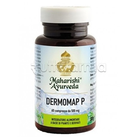 Maharishi Ayurveda Dermomap P Integratore per la Pelle 60 Compresse Maharishi Ayurveda Dermomap P Integratore per la Pelle 60 Compresse