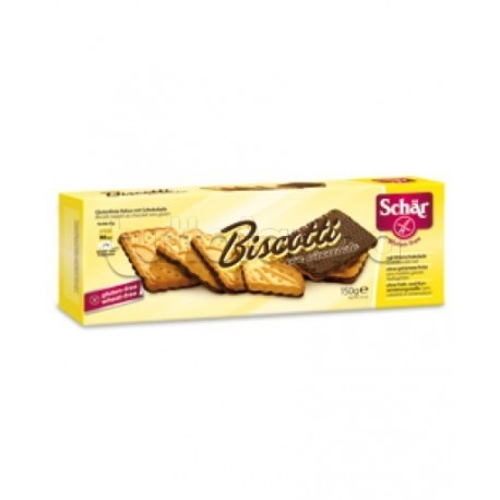 Dr. Schär Biscotti Senza Glutine al Cioccolato Fondente 150g