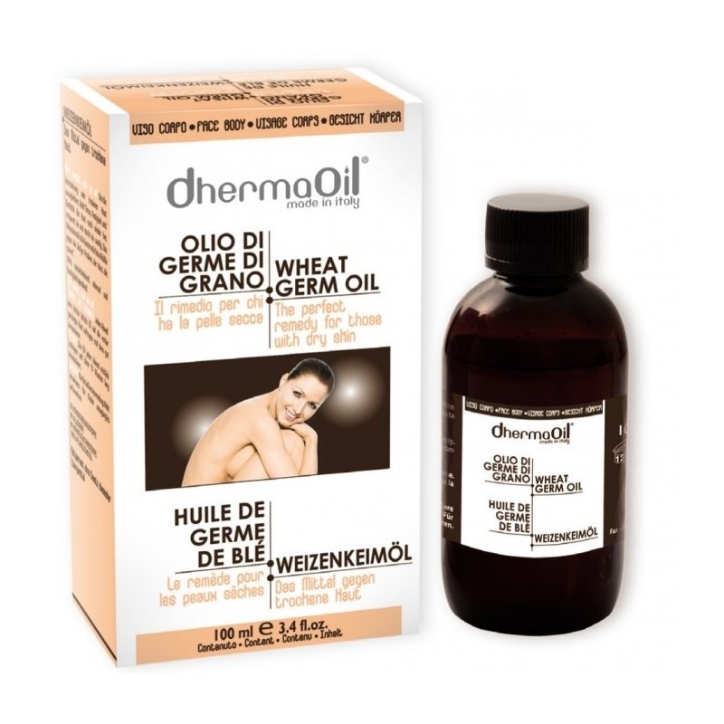 Dhermaoil Olio Di Germe Di Grano Rigenerante Nutriente Idratante 100 ml