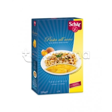 Schar Tagliatelle All'Uovo Pasta Senza Glutine 250g Schar Tagliatelle All'Uovo Pasta Senza Glutine 250g