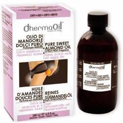 Dhermaoil Olio di Mandorle Dolci Puro Profumato Agrumi 200 ml