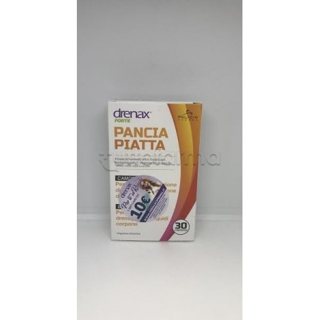 Drenax Forte Pancia Piatta Integratore per Gonfiore Addominale 30 Compresse Drenax Forte Pancia Piatta Integratore per Gonfiore Addominale 30 Compresse