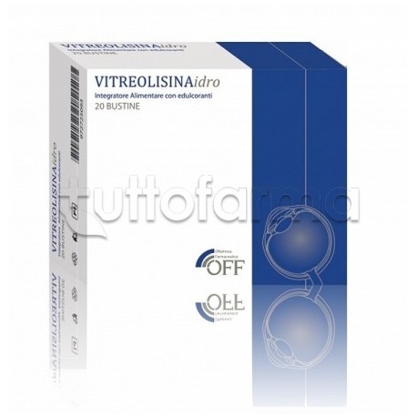 Vitreolisina Idro Integratore con Vitamine e Minerali 20 Bustine
