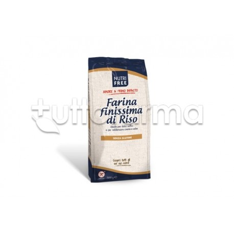 Nutrifree Farina di Riso Finissima Senza Glutine 500g