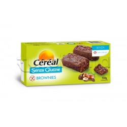 Cereal Brownies con Cioccolato e Nocciole Senza Glutine 150g