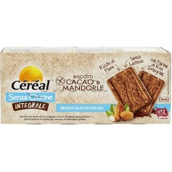 Cereal Biscotti Integrali Cacao e Mandorle Senza Glutine 150g