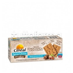 Cereal Biscotti Integrali Nocciole e Cioccolato Senza Glutine 150g