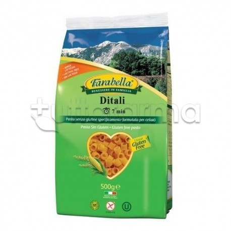 Farabella Pasta Ditali Senza Glutine 500g Farabella Pasta Ditali Senza Glutine 500g