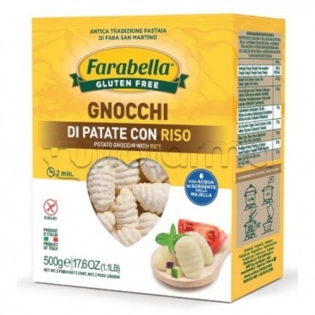Farabella Gnocchi di Patate con Riso Senza Glutine 500g