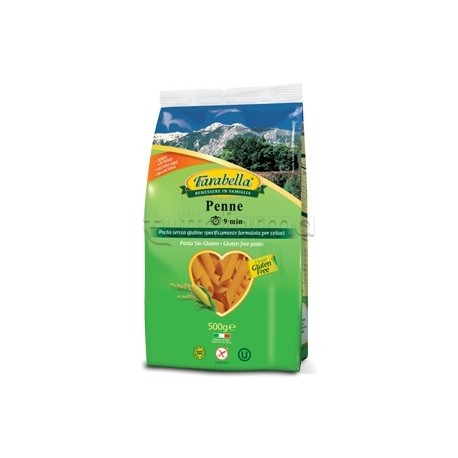 Farabella Pasta Penne Rigate Senza Glutine 500g Farabella Pasta Penne Rigate Senza Glutine 500g