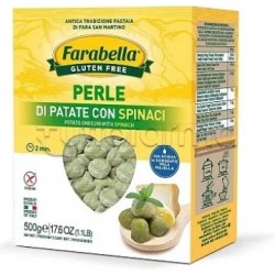 Farabella Perle di Patate e Spinaci Senza Glutine 500g