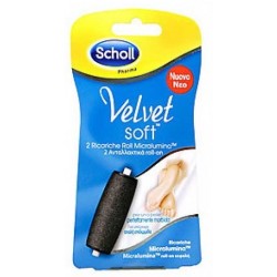Dr. Scholl Velvet Soft Per Pedicure 2 Ricariche