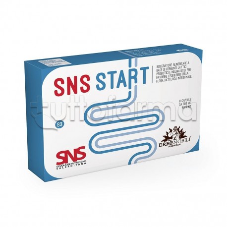 SNS Start Integratore con Fermenti Lattici 8 Capsule
