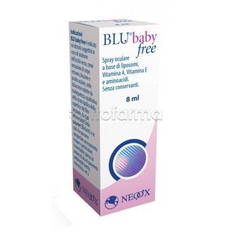 BluBaby Free Spray Oculare per Occhi Secchi 8ml
