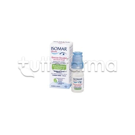 Isomar Occhi Collirio con Acido Ialuronico 0,20% per Occhi Rossi di Bambini e Adulti 10ml
