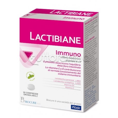 Lactibiane Immuno Biocure 30 Compresse