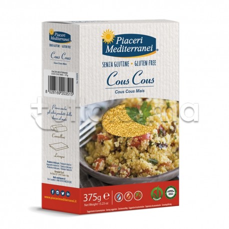 Piaceri Mediterranei Cous Cous e Mais Senza Glutine 375g Piaceri Mediterranei Cous Cous e Mais Senza Glutine 375g
