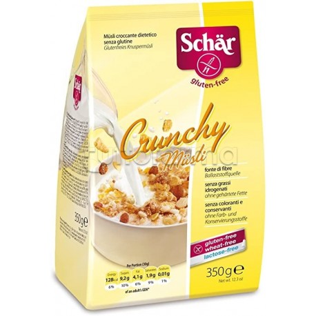 Schar Crunchy Muesli Senza Glutine 350g Schar Crunchy Muesli Senza Glutine 350g