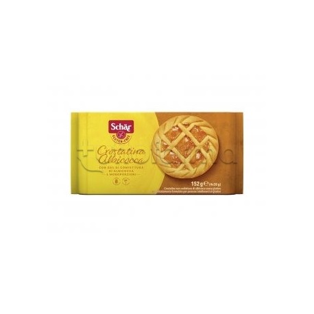 Schar Crostatina all’Albicocca Senza Glutine 4X38g Schar Crostatina all’Albicocca Senza Glutine 4X38g