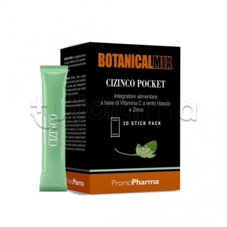 Botanical Mix Cizinco Pocket Integratore 30 Stick