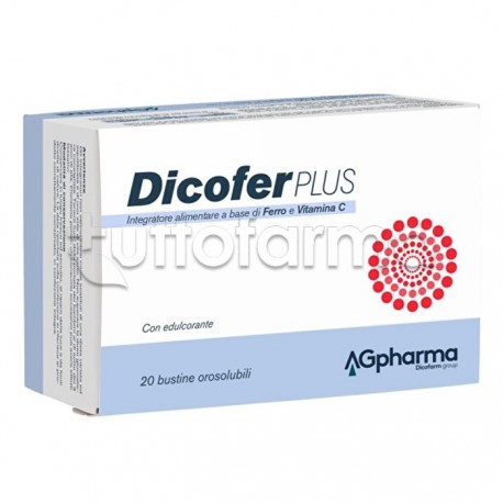 Dicofer Plus Integratore per il Sistema Immunitario 20 Bustine Dicofer Plus Integratore per il Sistema Immunitario 20 Bustine