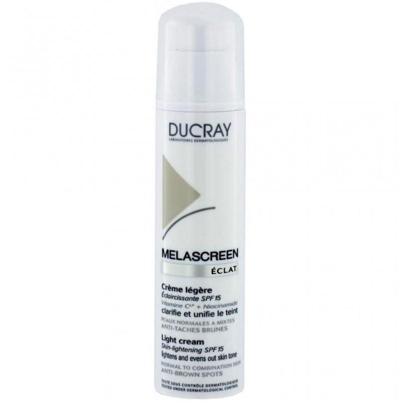 Ducray Melascreen Eclat Crema Ricca Schiarente SPF 15 40 ml