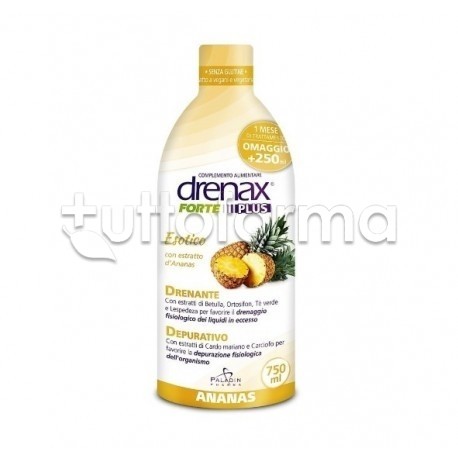 Drenax Forte Plus Ananas Integratore Per I Casi Di Gonfiore 750ml flacone