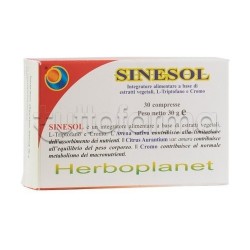 Herboplanet Sinesol Integratore per Equilibrio del Peso 30 Compresse Herboplanet Sinesol Integratore per Equilibrio del Peso 30 Compresse