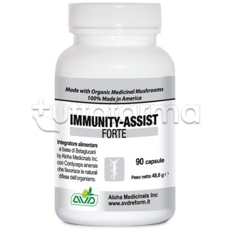 Barattolo AVD Immunity Assist Forte Integratore per Difese Immunitarie 90 Capsule