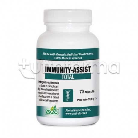 Scatola di AVD Immunity Assist Total Integratore Ricostituente 70 Capsule Scatola di AVD Immunity Assist Total Integratore Ricostituente 70 Capsule