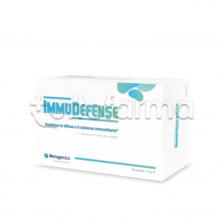 Metagenics Immudefense Integratore per Difese Immunitarie 90 Capsule Metagenics Immudefense Integratore per Difese Immunitarie 90 Capsule
