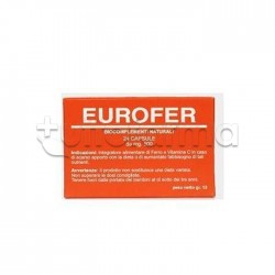 Eurofer Integratore con Ferro 24 Capsule Singole Eurofer Integratore con Ferro 24 Capsule Singole