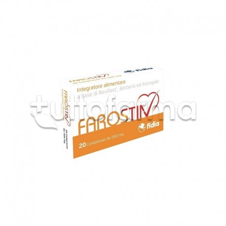 Farostin Integratore per il Colesterolo 20 Compresse Farostin Integratore per il Colesterolo 20 Compresse