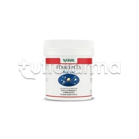 Ferro Plex Integratore con Ferro per Energia e Anemia 90 Capsule