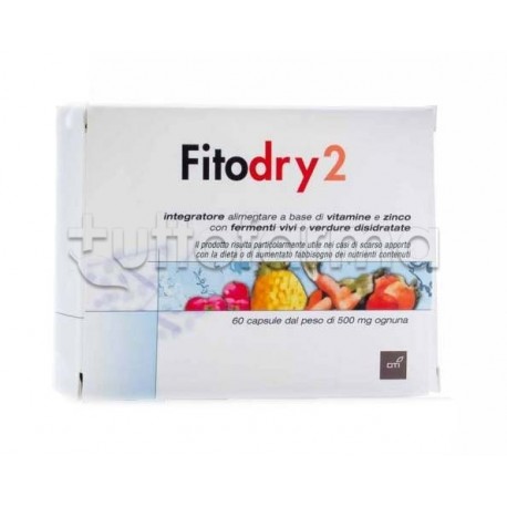 Fito Dry 2 Integratore con Vitamine e Sali Minerali 60 Capsule Fito Dry 2 Integratore con Vitamine e Sali Minerali 60 Capsule