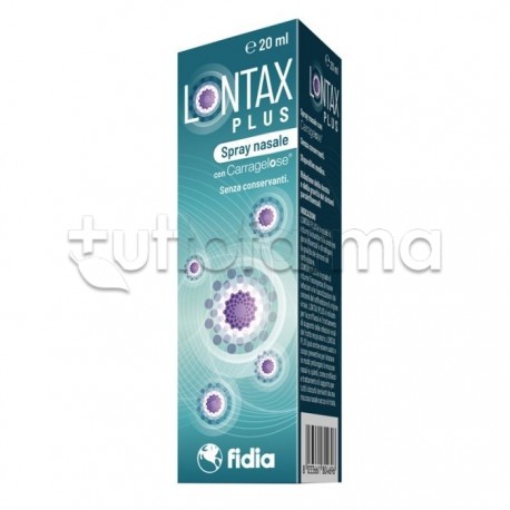 Lontax Plus Spray Nasale per Raffredore e Influenza 20ml