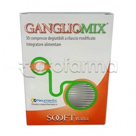 Gangliomix Integratore con Vitamine 30 Compresse