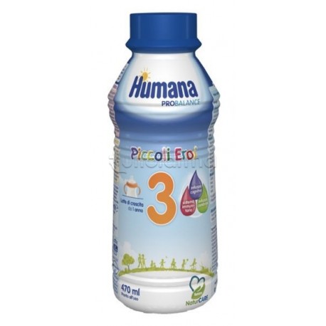 Humana 3 Probalance Liquido Latte di Crescita 470ml
