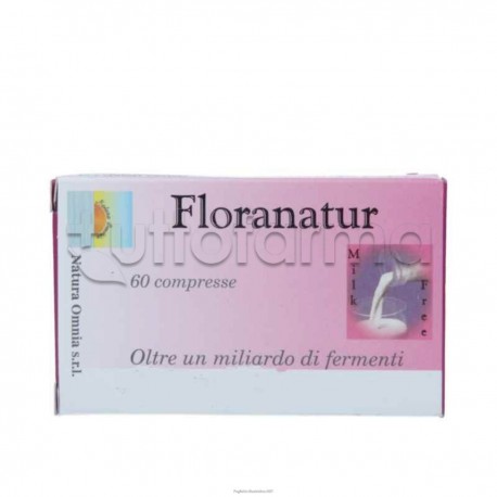 Floranatur Integratore con Probiotici 60 Compresse Floranatur Integratore con Probiotici 60 Compresse