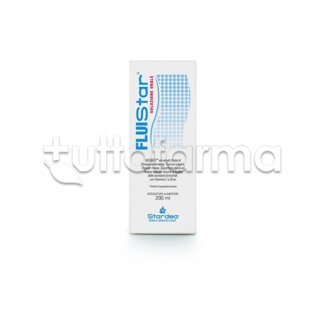 Stardea Fluistar Integratore per Benessere Vie Respiratorie 200ml Stardea Fluistar Integratore per Benessere Vie Respiratorie 200ml