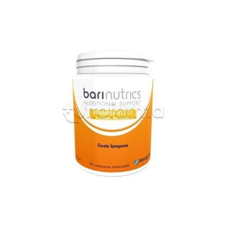 Metagenics Barinutrics Vitamina B12 I.F. Integratore con Vitamina B 90 Compresse Masticabili Metagenics Barinutrics Vitamina B12 I.F. Integratore con Vitamina B 90 Compresse Masticabili