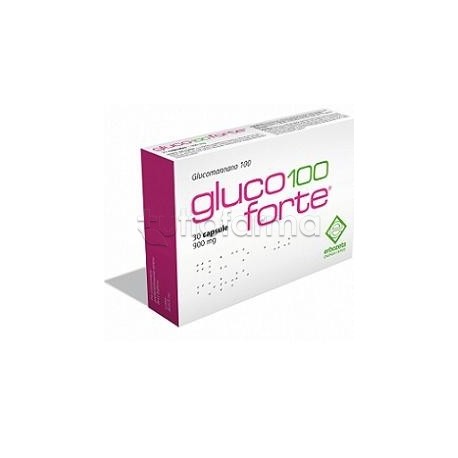 Gluco 100 Forte Integratore per Controllo del Peso 30 Capsule Gluco 100 Forte Integratore per Controllo del Peso 30 Capsule