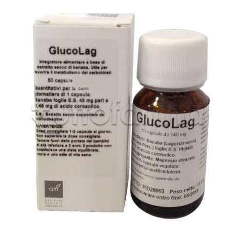 OTI Glucolag Integratore per la Glicemia 80 Capsule OTI Glucolag Integratore per la Glicemia 80 Capsule